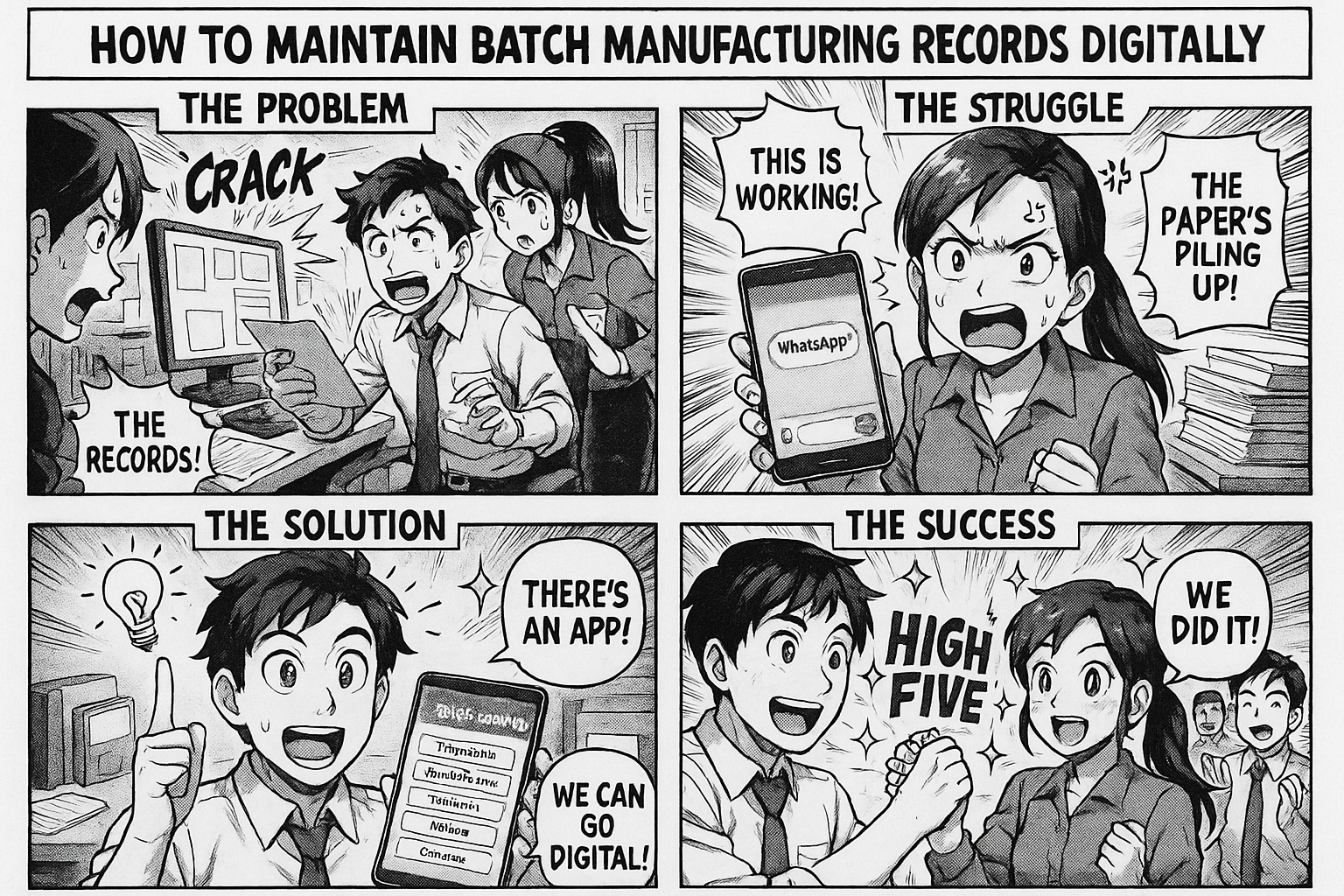 How to Maintain Batch Manufacturing Records Digitally