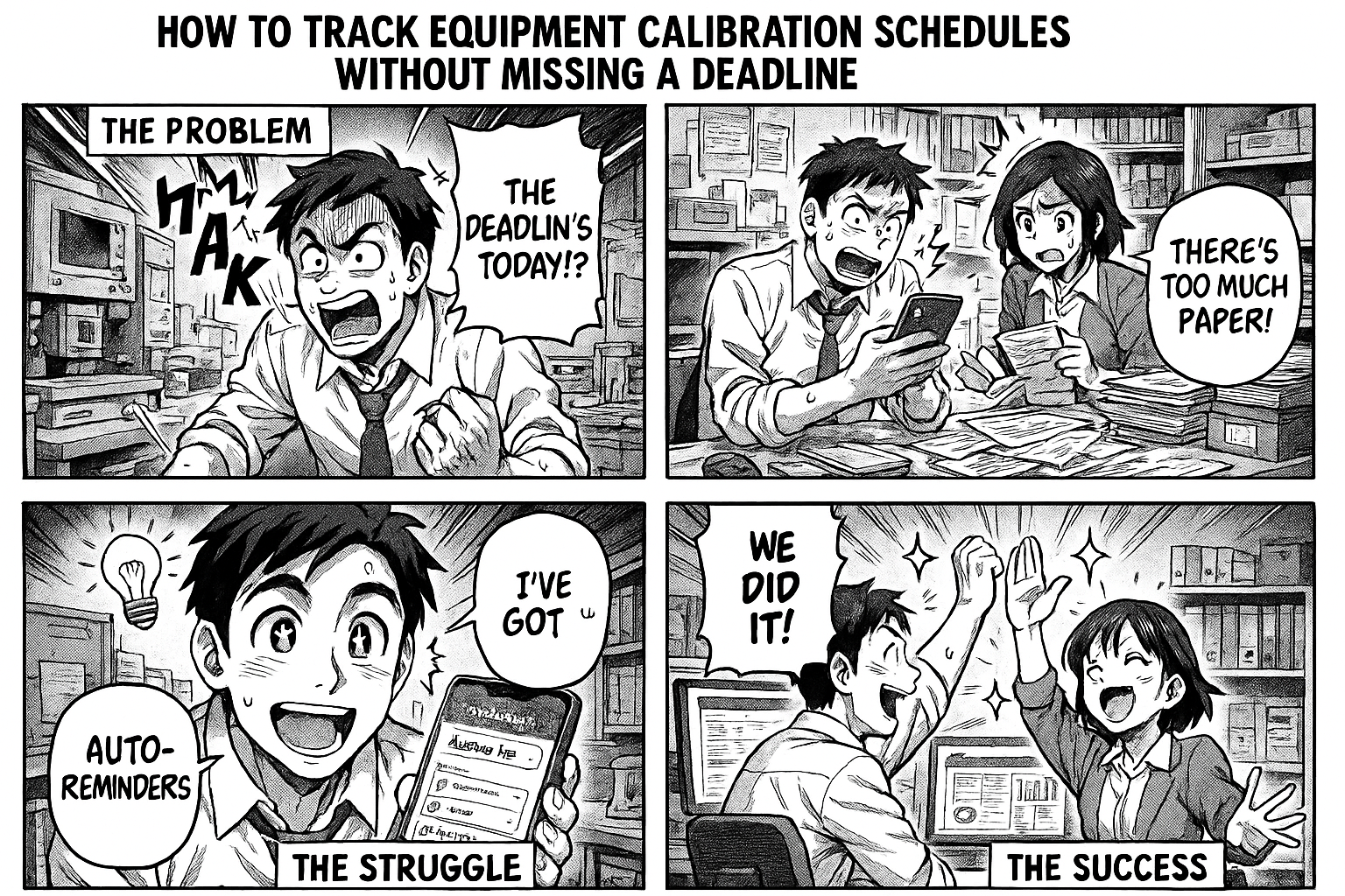 How to Track Equipment Calibration Schedules Without Missing a Deadline