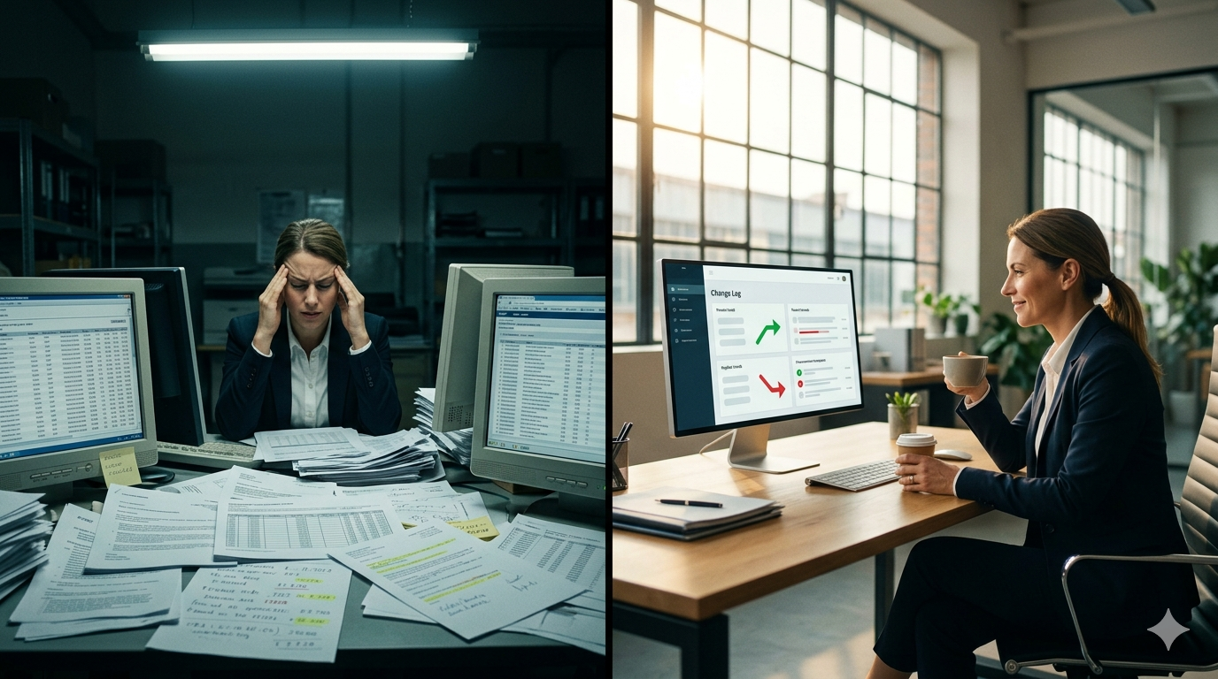 SAP Purchase Order Change Tracking
