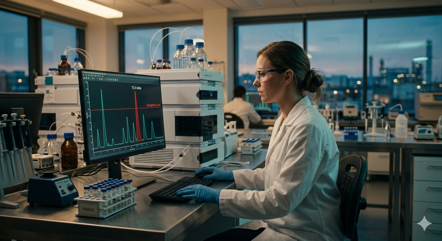 OOS investigation in a pharmaceutical QC lab