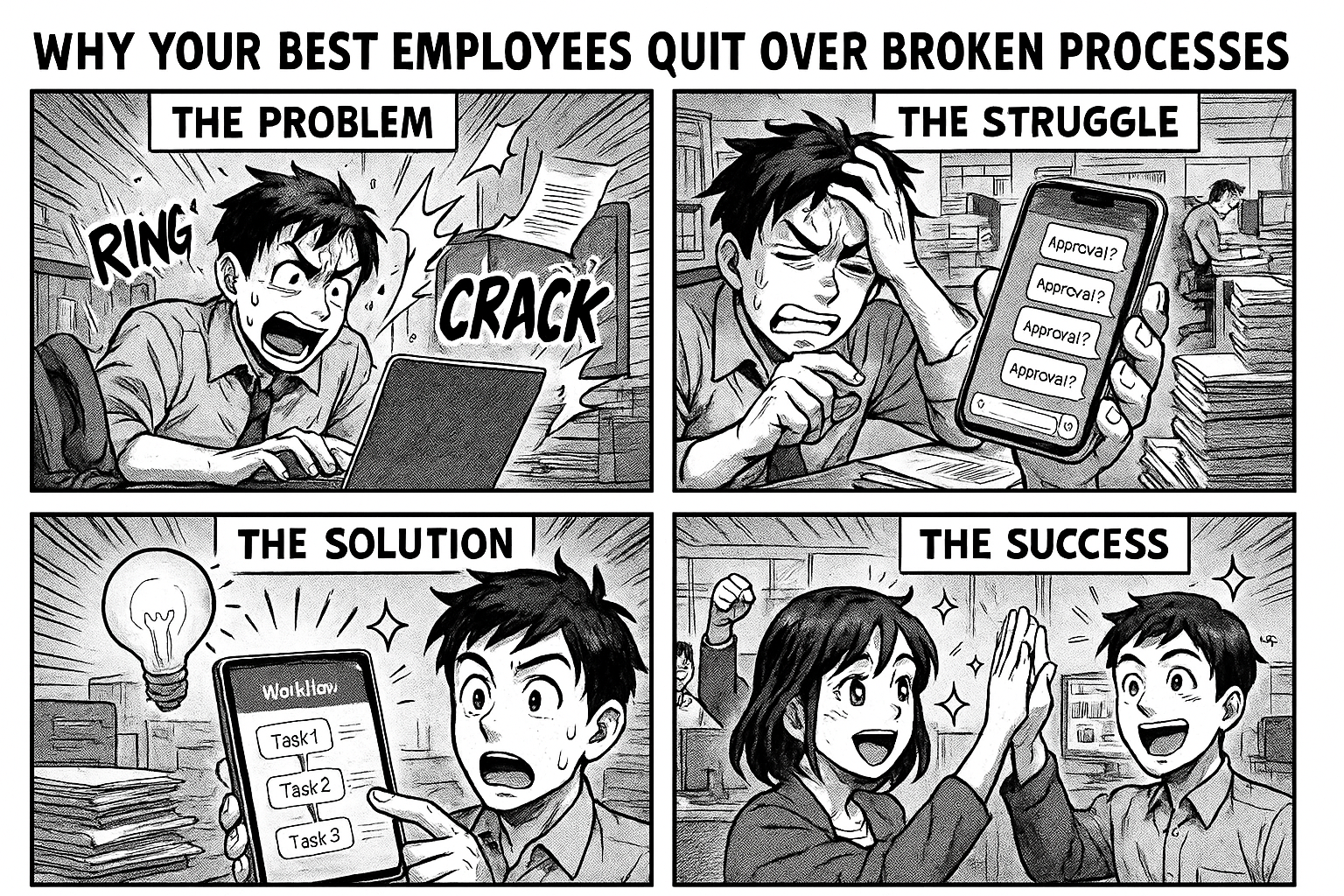 Why Your Best Employees Quit Over Broken Processes — Not Low Salaries